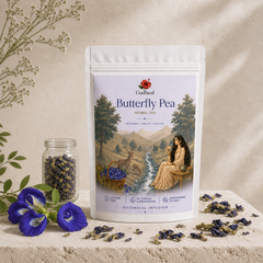 Gudheal Butterfly Pea Flower Tea | 25 Tea Bags Pouch