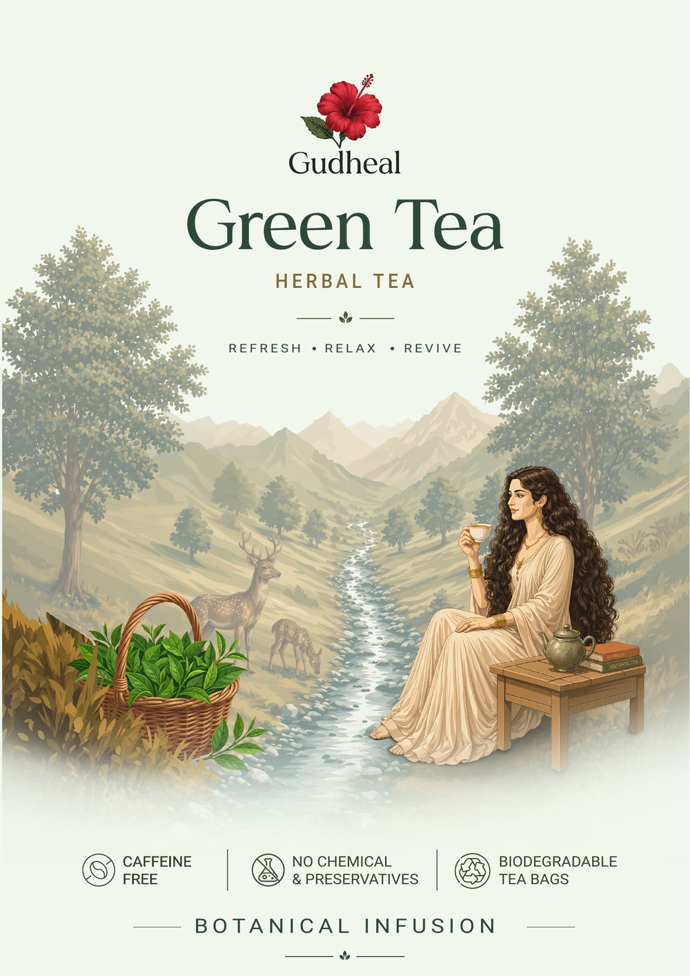 Pure Green Tea – Antioxidant Rich Natural Tea