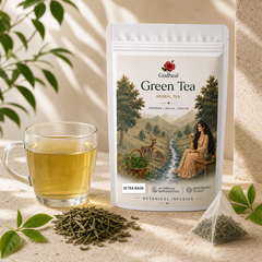 Gudheal Green Tea | 25 Tea Bags Pouch