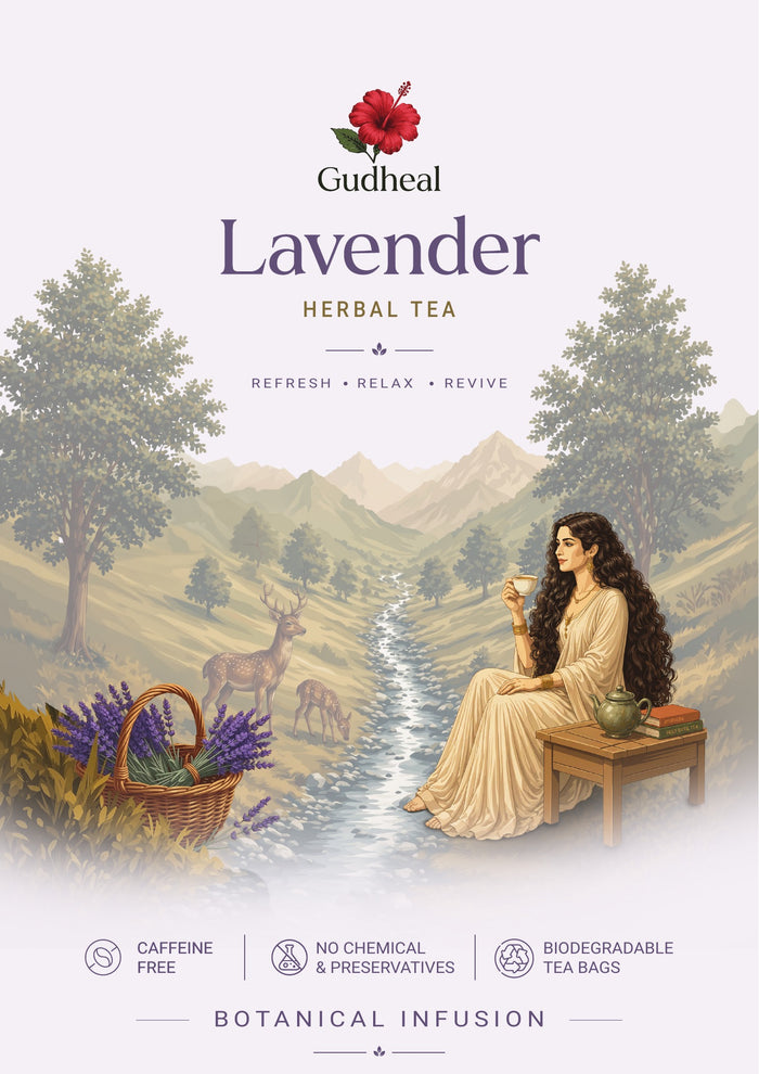 Lavender Herbal Tea – Relaxing Floral Wellness Tea