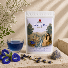 Gudheal Butterfly Pea Flower Tea | 25 Tea Bags Pouch